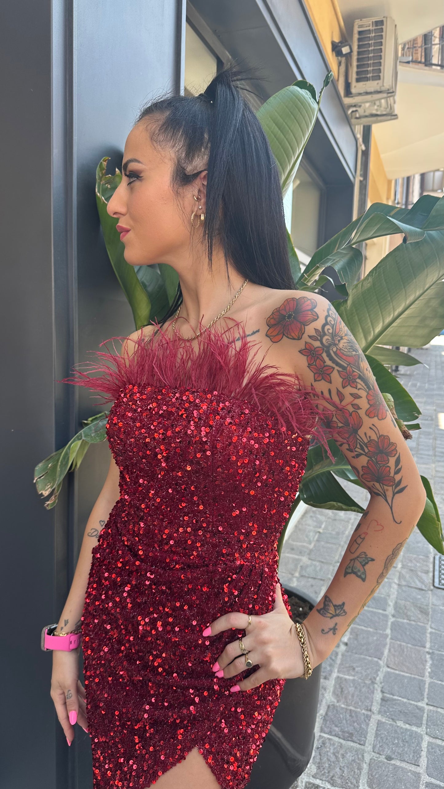 ABITO PAILLETTES