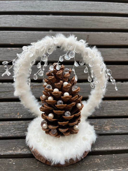 Decorazione Natale pigna