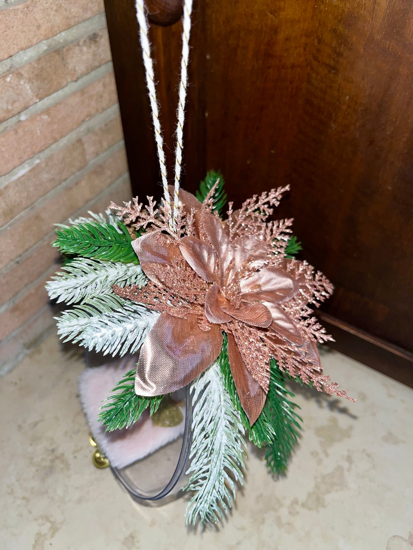 Angioletto a dondolo rosa